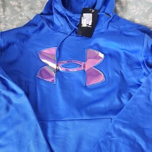 Under Armour Vibrant Blue Fleece Hoodie